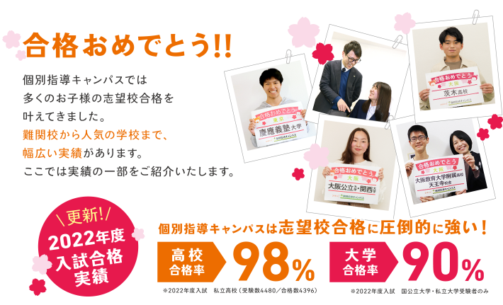 合格おめでとう!!