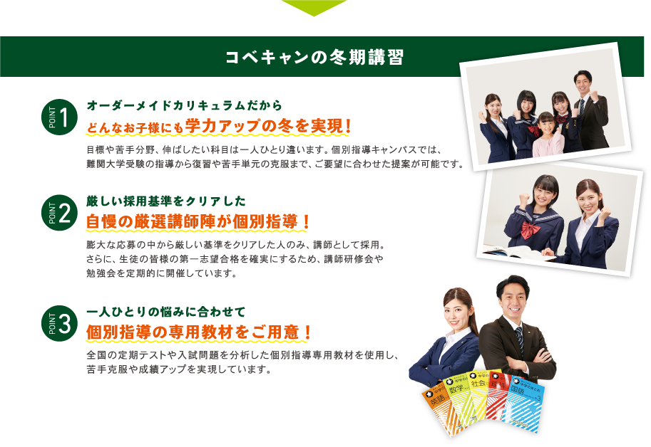 コベキャンの冬期講習